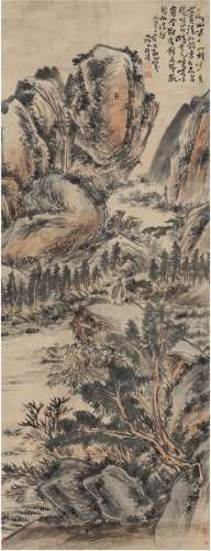 张大千（1899～1983） 仿石涛山水