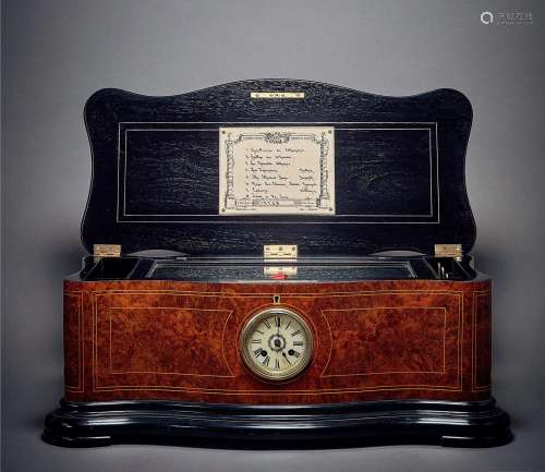 19世纪 音乐盒钟