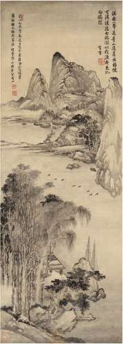 张 珂（1635～1716后） 溪南渔舟图