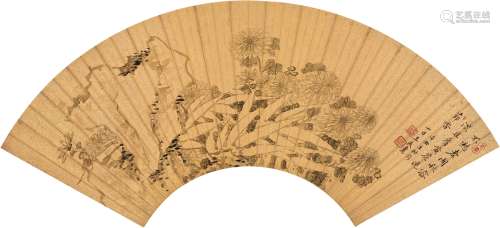 王 武（1632～1690） 仙菊图
