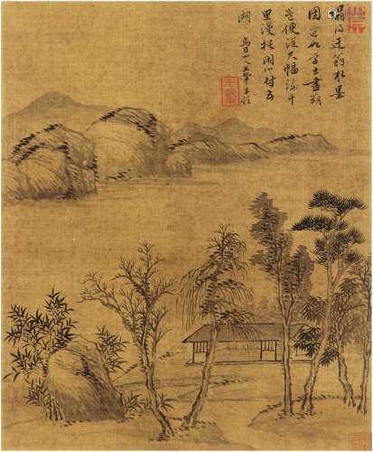 王 翚（1632～1717） 湖山清居图