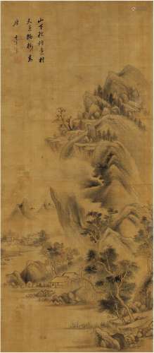 董其昌（1555～1636） 松山清居图