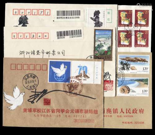 ■ 邮票设计师签名手绘封一组三十件