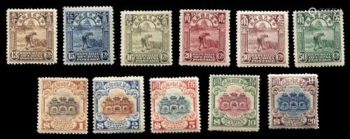 ★1923-1933年北京二版帆船邮票二十四枚全套