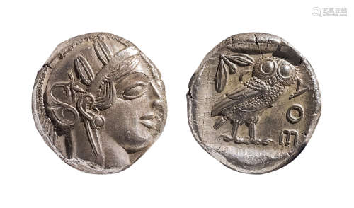 丝路 古希腊猫头鹰银币