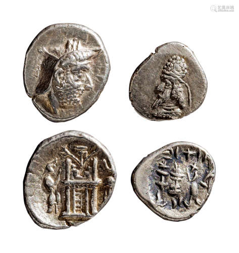 丝路 波西斯银币 （一组二枚）