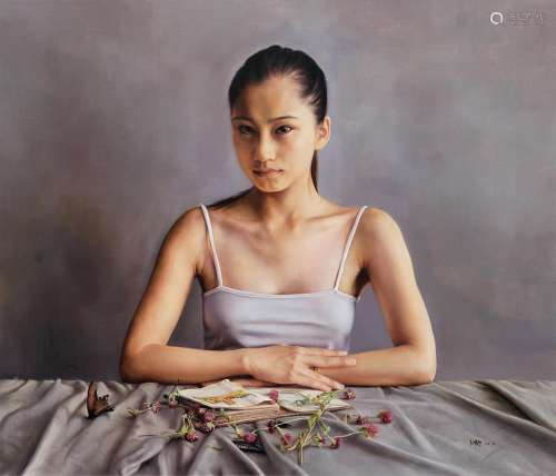 王驰（b.1972） 2012年作 妆 布面 油画