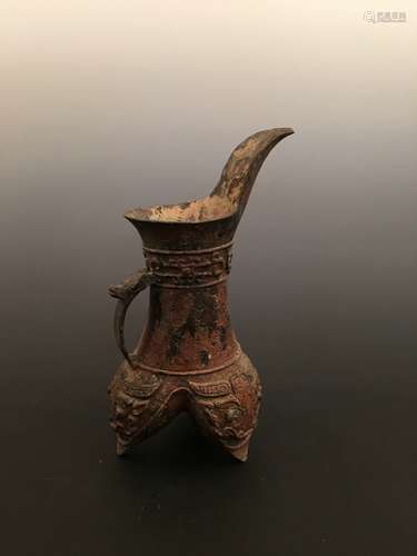 Chinese Han Dynasty Bronze Vessel