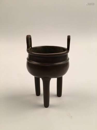 Chinese Ming Bronze Censer