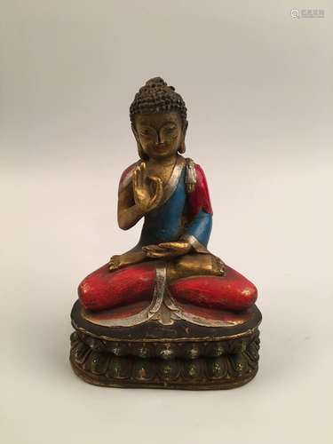 Chinese Bronze Buddha