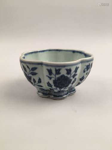 Chinese Blue and White Porcelain Bowl