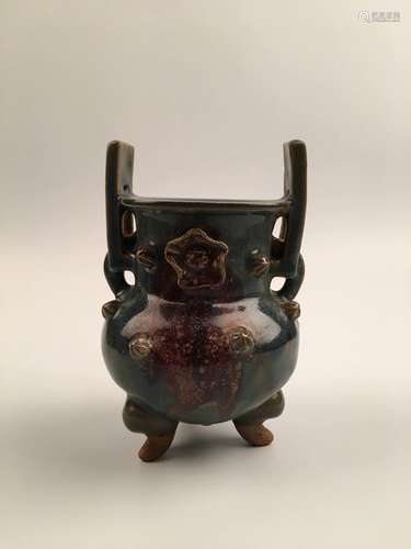 Chinese Jun Yao Porcelain Censer