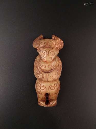 Chinese Han Dynasty Jade Figure