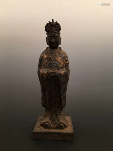 Chinese Ming Bronze Statue