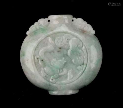 JADEITE SNUFF BOTTLE