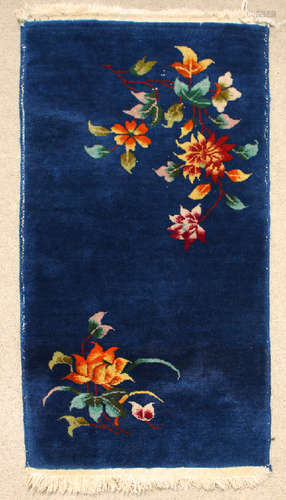 SMALL CHINESE ART DECO RUG