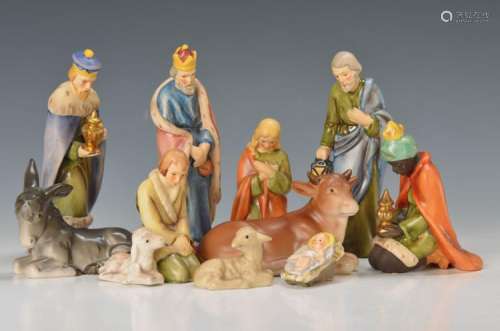 10 crib figurines