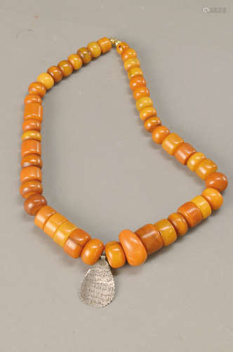 amber necklace