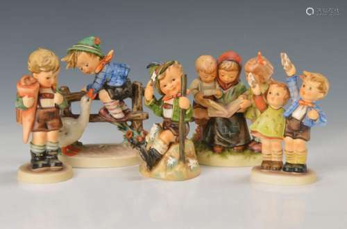 5 Hummel figurines