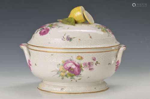 Large tureen, Frankenthal