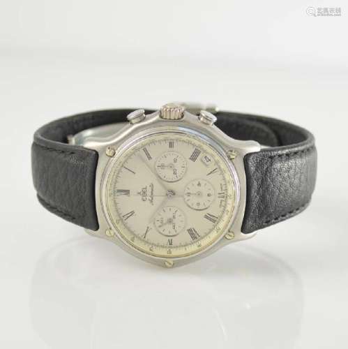 EBEL gents wristwatch with intermediate wheel chronograph