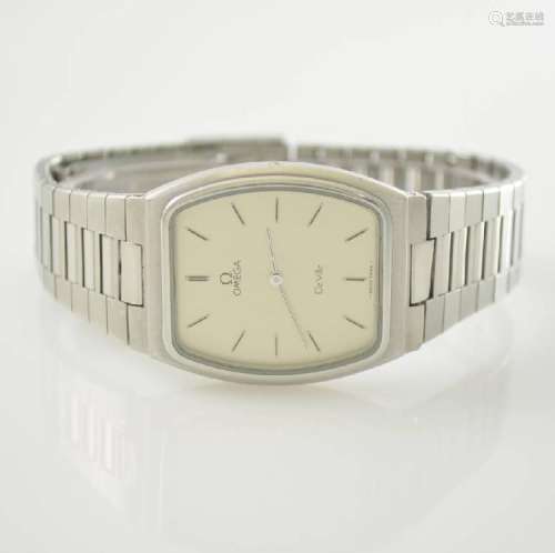 OMEGA De Ville wristwatch in stainless steel