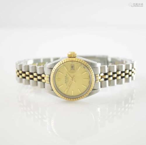 ROLEX ladies wristwatch Oyster Perpetual Date