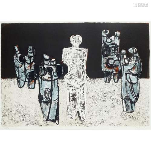 [§] CYRIL WILSON (SCOTTISH 1911-2001) DUOS AND SOLOS 64cm x 46cm (25.25in x 18in)