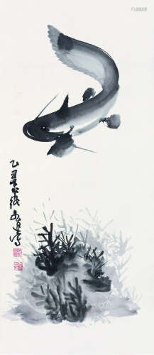 徐文达（1922～2001） 年年有余 立轴 水墨纸本