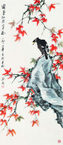 吴德文（1938～2009） 花鸟 镜心 设色纸本