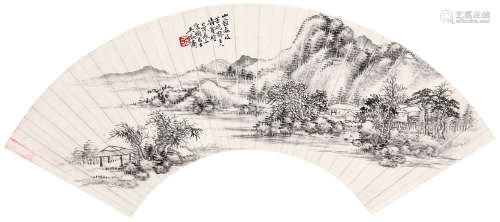 吴待秋（1878～1949） 春日长 镜心 水墨纸本