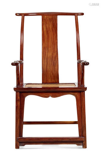 现代 红木官帽椅