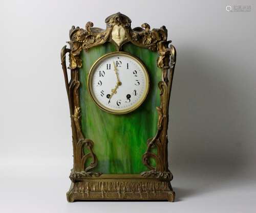 Rare And Important Art Nouveau Large Clock