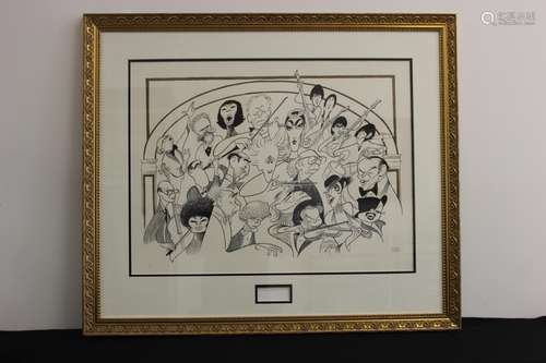 Hirschfeld Lithograph 56/250