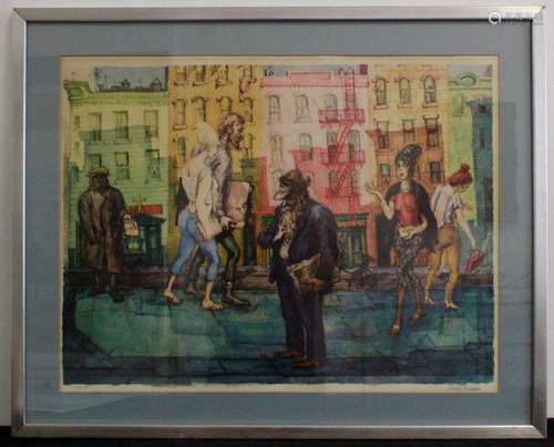 Philip Reisman Lithograph 5/100