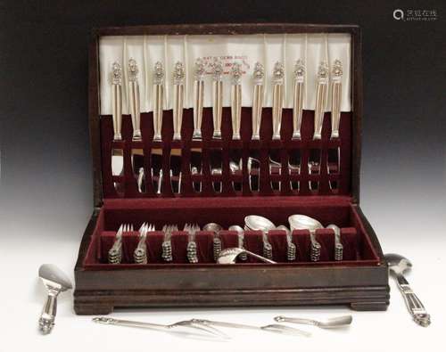 Georg Jensen Sterling Silver Cutlery Set