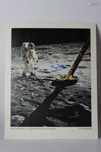 Apollo 11 Signed Buzz  Aldrin,  Attribution