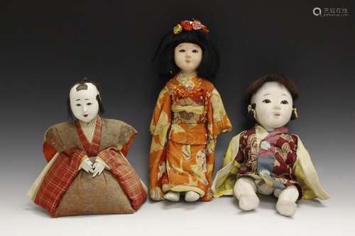 Three Japanese Dolls