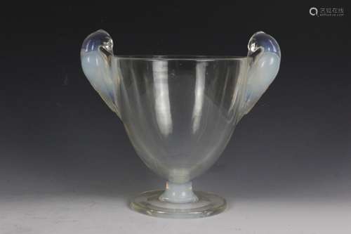 R. Lalique Opulacent Bird Vase