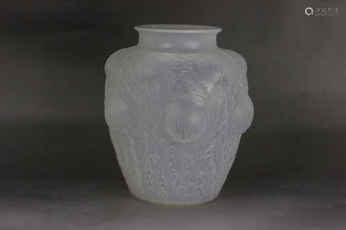 R. Lalique Opulacent Vase