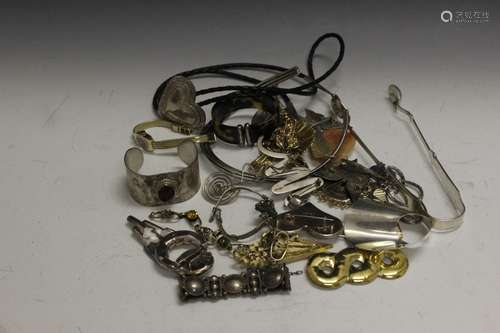 A Group Of  Estate Jewelry Including Silver