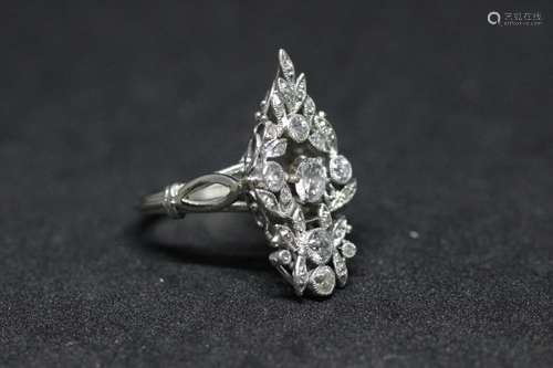 Platinum And Diamond Ring