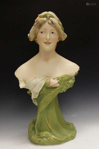 Art Nouveau Royal Dux Figure