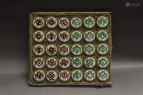 19c Rare Unusual & Important Silver Enameled Game