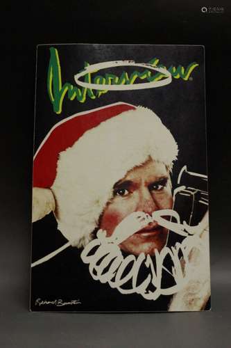 Andy Warhol Signed Seasons Greeting