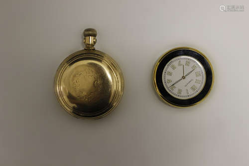 2 Pocket Watches (modern Tiffany And Gold Plated)