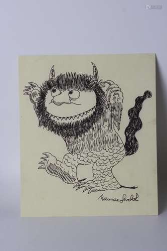 Maurice Sendak Monster,  Attribution