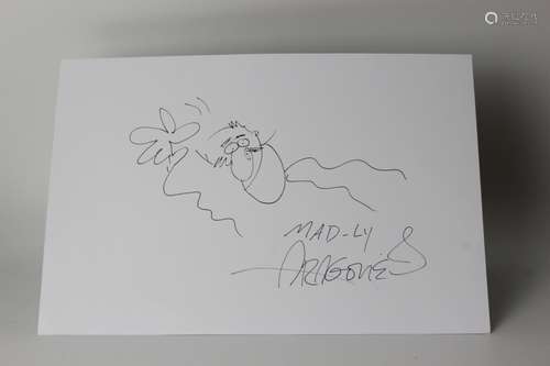 Sergio Aragones Mad Sketch,  Attribution