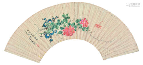 佚名 古代 花卉 纸本镜心