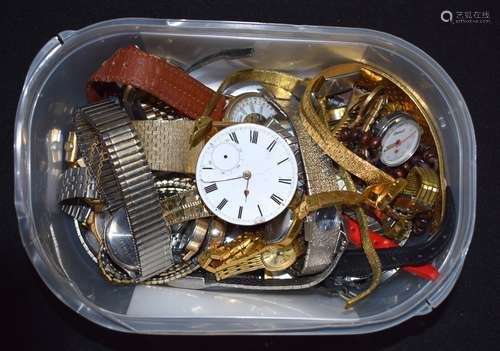 A QUANTITY OF WATCHES, mostly automatic or manual movements. (qty)